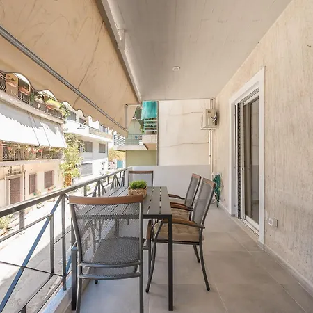 Chic 2Br Apartment With Balcony Athen Exterior foto